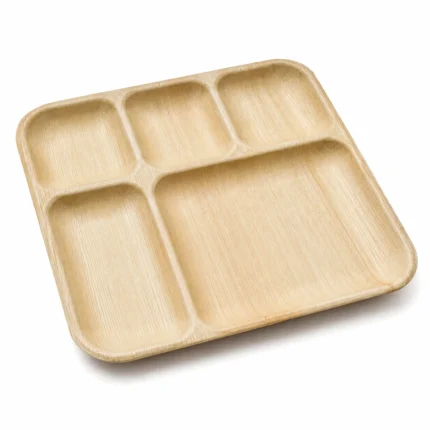 10 Inch Areca Compartment Plates