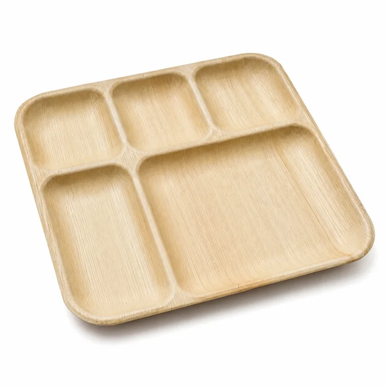 10 Inch Areca Compartment Plates