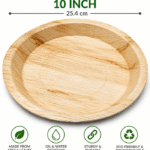 10 Inch Round Biodegradable Plates