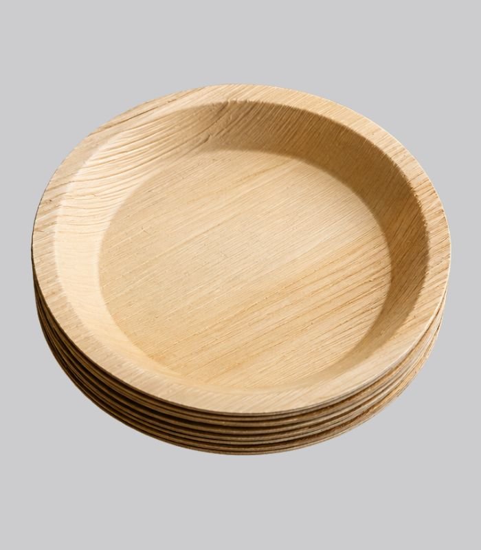 6 Inch Round Biodegradable Plates