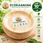 10 Inch Round Biodegradable Plates