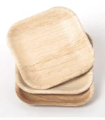 6x6 Inch Areca Leaf Square Plate
