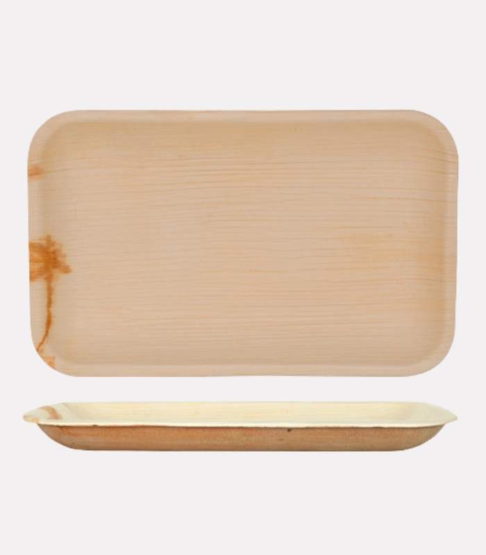 9x6 Inch Areca Leaf Trays 9x6 Inch Areca Leaf Trays