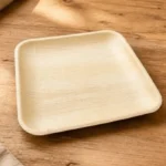 9x9 Inch Areca Leaf Square Plate